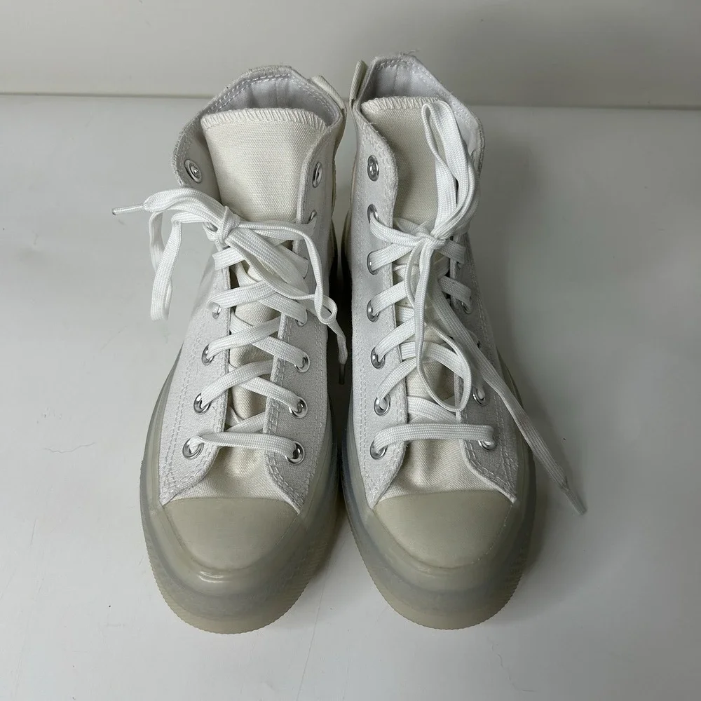 Converse Chuck Taylor All Star CX Stretch Womens 7.5 White High Top Sneakers